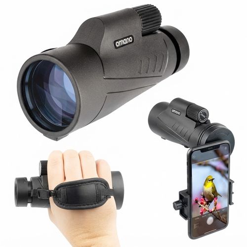 Omano Smithsonian 12x50 Monocular Telescope