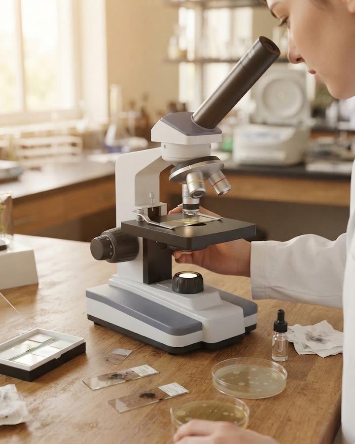 Omano Discovery Compound Microscope Set, 40x to 400x