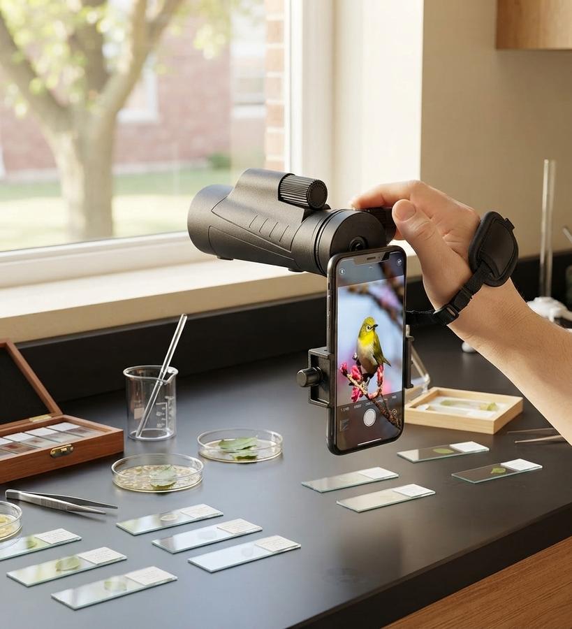 Omano Smithsonian 12x50 Monocular Telescope